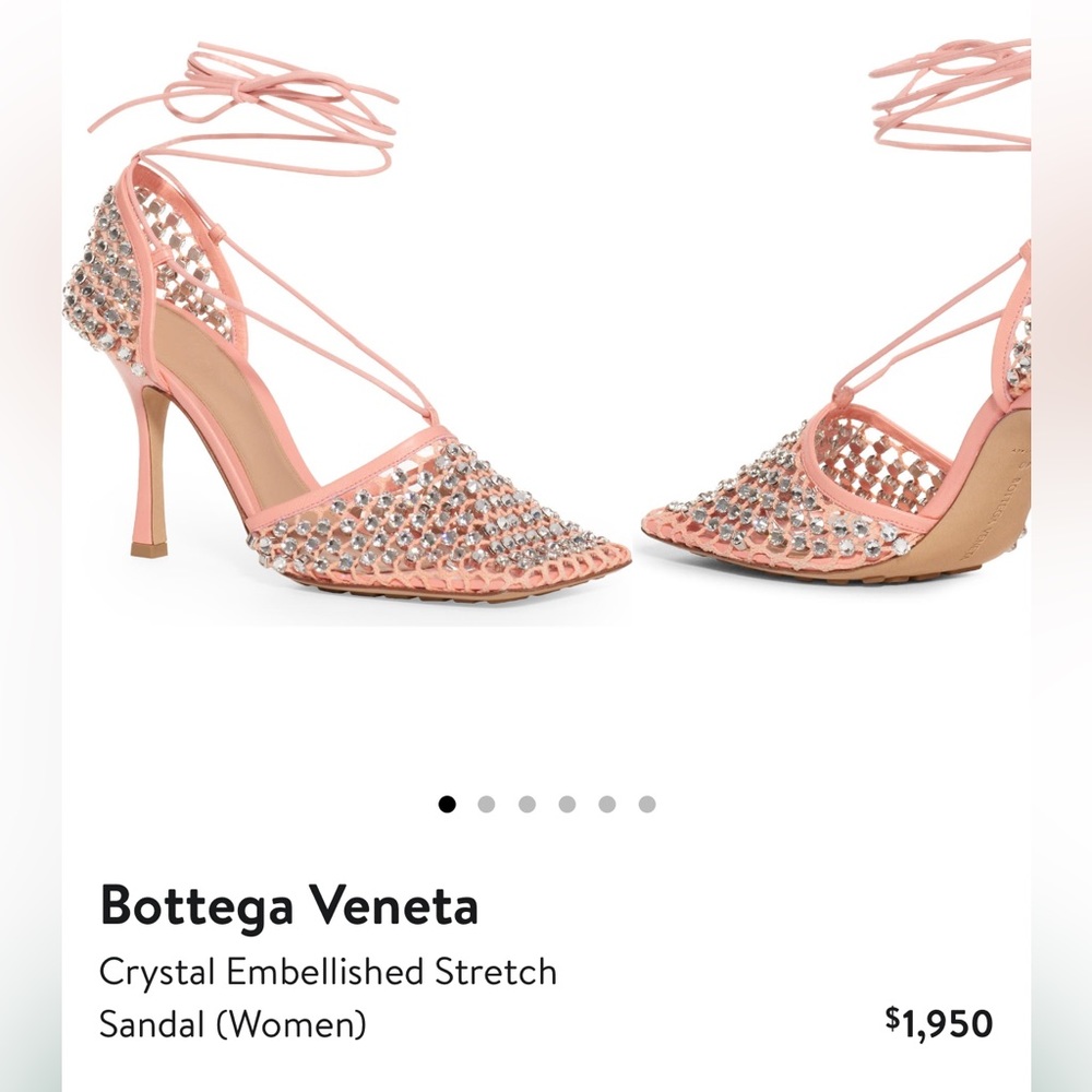 Bottega Veneta embellished heels size 41